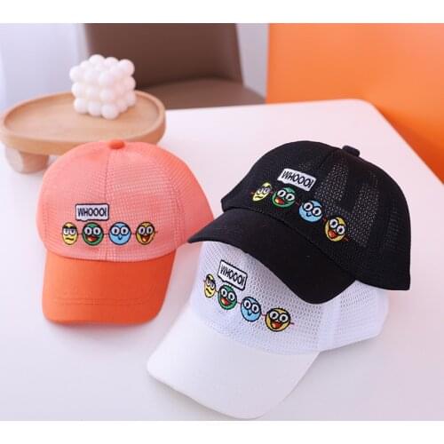 Doitbest All Mesh Children Baseball Cap Summer Breathable Happy planet Cute kids Hats Boys Girls Caps child snapback Hat gorras