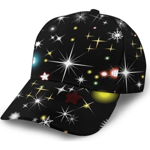 CINESSD Starry Sky Stars Outdoor Sport Caps Baseball Hat Men Women Visor Cap Baseball Cap Street Hip Hop Caps