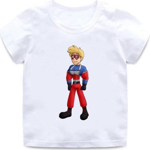 Henry Danger Cartoon Kids T-Shirts Baby Boys Casual Funny T shirt Children Summer Streetwear Tops Girls Clothes