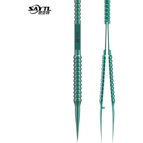 2UUL Titanium Alloy electronicTweezer Ultra-precision Tweezer For Mobile Phone Repair Special Microscope Fngerprint Fly Line