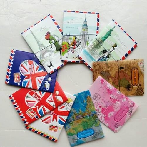 Hot-selling PU&PVC Passport Cover ,Business Card ID Holders For Travel ,Free Shipping With 22 Kinds of Pattern For Choose