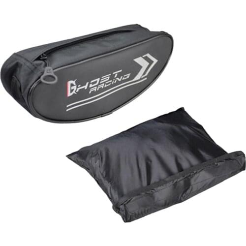 Motorcycle Front Handlebar Bag Casual Waterproof Waist Chest Crossbody Shoulder Travel Cycling Storage Bag