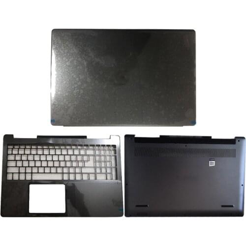 NEW No-touch Laptop For Dell Inspiron 7590 7591 P83F Computer Case 0MPD2 02D6K1 077WTT LCD Back Cover/Palmrest/Bottom Case Black