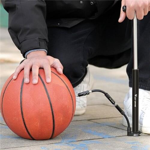 Mini Bicycle Pump Portable Cycling Air Inflator Foot Pump High Pressure Bicycle Tire Pump Road Bike Pumps With Guage