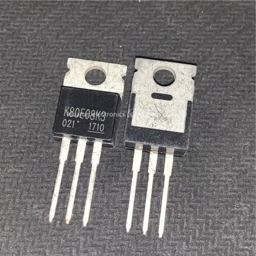10pcs/lot TK80E08K3 K80E08K3 TO-220 MOS 75V 80A FET