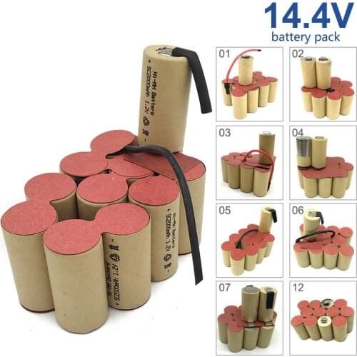 14.4V 3000mAh Ni MH battery pack cd for OZITO KINCROME IZUMI Homelite Good Year GMC Flex Euro Pro Arlec Enforce AEG Hilti gesipa