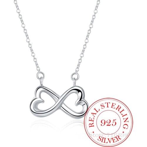 2020 Vintage Bijoux Luxury Cute Bow-knot Chain Statement Pendant Necklace for Women 925 Sterling Silver Fine Jewelry Accessories