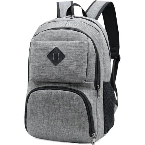 3PCS / LOT Large Capacity Oxford Women Backpack for Teenage Girls Boys Casual School Backpack USB Charging Bag Rucksack Mochila