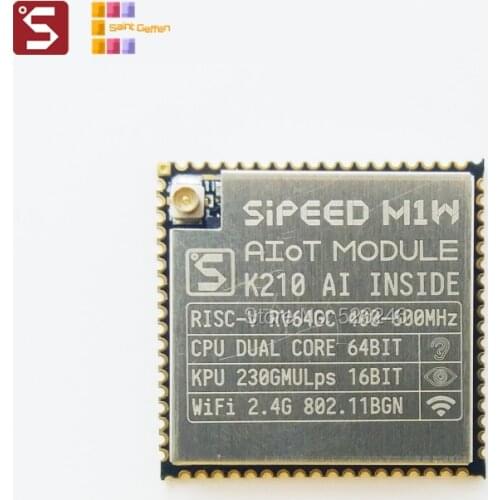 AIoT module Sipeed M1W ESP8285 WIFI AI Core Board Development Board K210 Deep Learning Microphone Array Vision Smart home