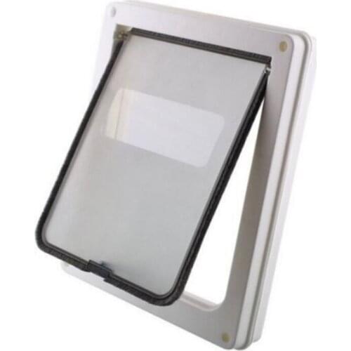 594C Cat Door for Interior Door Easy Install Weatherproof Entry Locking Automatically for Medium Puppies Upgraded Version