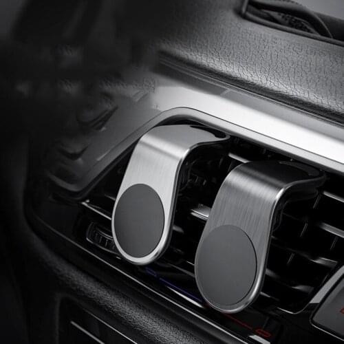 Magnetic Car Phone Holder Car Air Vent Clip Mount Universal Mobile Phone Stand Smartphone GPS Support Magnet Suction Cup Type