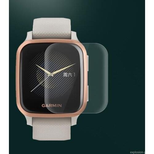 5pcs Soft TPU Clear Protective Film Smartwatch LCD Guard For Garmin Venu SQ Music Sport Smart Watch Full Screen Protector Cover