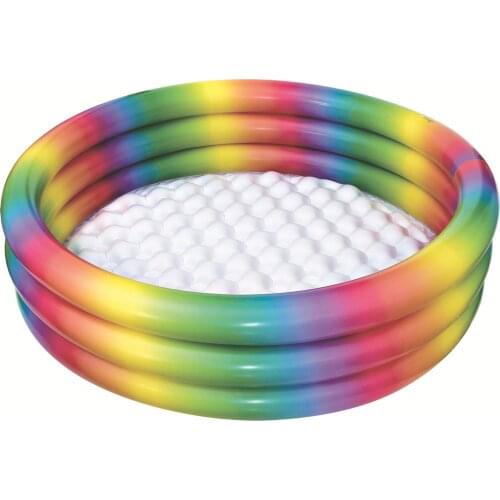 Inflatable Swimming Pool Summer Kids Adult Safe Swimming Swim Seat Float Pool Round Basin Bathtub Portable Outdoors Sport Toys