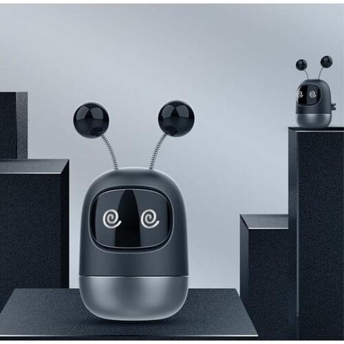 Car Air Freshener Lovely Expressions Easy-assembled Portable Car Outlet Car Robot Aromatherapy Perfume for Decoration