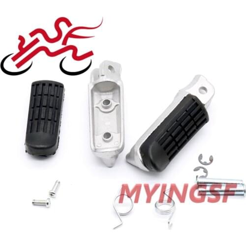 Front Footrest Foot Peg Pegs For HONDA CB 750 900F 1000 1100 CB750 CB900F 919 CB1000 CB1100 Pedal Footboard Rubber Bracket Mount