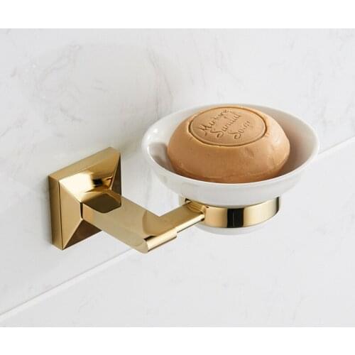 Vidric to Seoul Hao Jin full of copper bathroom soap dish soap bathroom storage rack shelving metal pendant