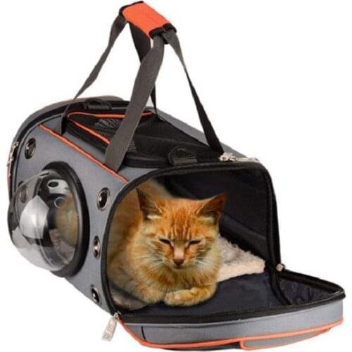 Pet Dog Carrier Bag Space Shape Breathable Handbag Puppy Outdoor Travel Shoulder Bag Soft Kennel Large Small Dogs Cats