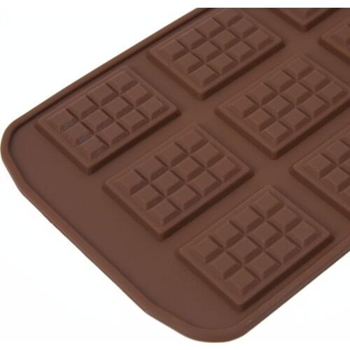 1* Silicone Chocolate Block Bar Mould non-toxic Tools chocolate models HOT SALE