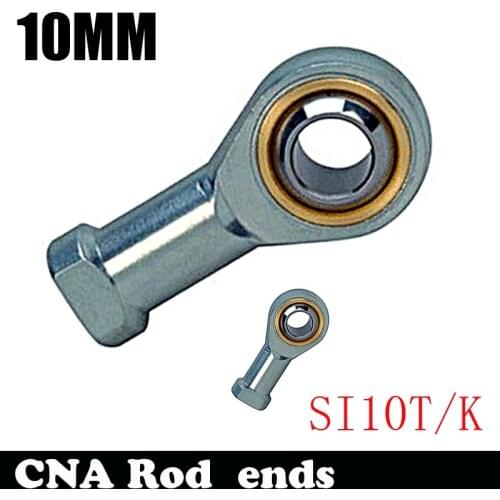 10mm Female SI10T/K PHSA10 Ball Joint Metric Threaded Rod End Joint Bearing SI10TK 10mm rod
