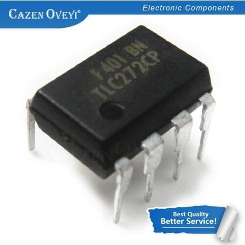 10pcs/lot TLC272CP TLC272IP TLC272 DIP-8 In Stock