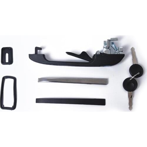 4 Pieces Full Set Car Exterior Door Handle for VW Golf Jetta 1982-1992