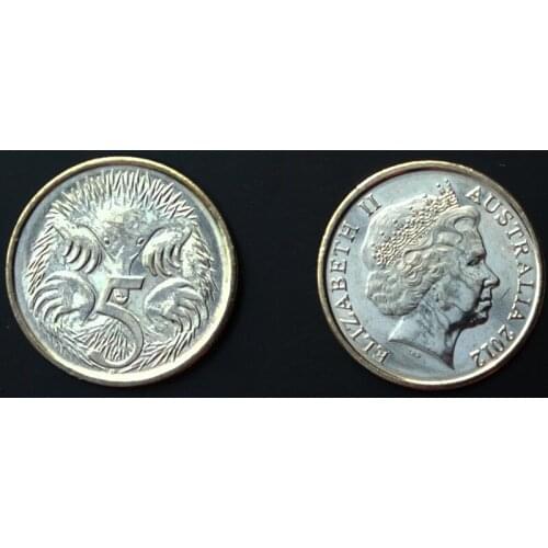 Australian 5 Cent Genuine Original Coins 100% Real Issuing Collection Coins Unc