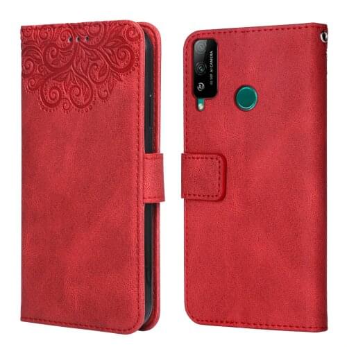 For Huawei Honor Play 4T Flower Embossing Case AKA-AL10 AKA-TL10 6.39'' Wallet Flip Leather Case for Huawei Play 4T Cover