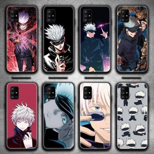 Jujutsu Kaisen Gojo Satori Phone Case For Samsung Galaxy A21S A01 A11 A31 A81 A10 A20E A30 A40 A50 A70 A80 A71 A51