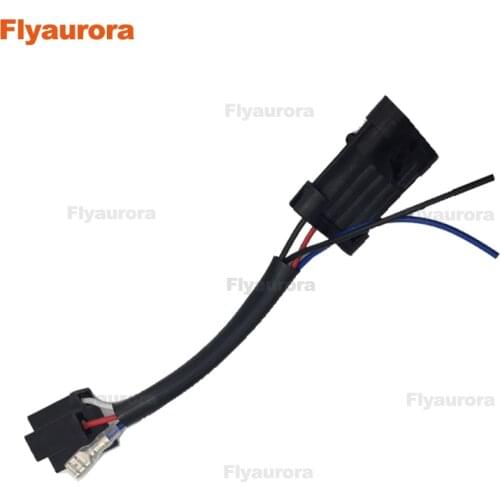 2Pcs H4 to H13 Dual Beam Headlight Splitter Harness Adapter H4 Wiring Harness Dual Beam Headlights For Harley Road King