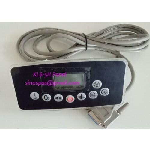 Energy Saver Spa Equipment KL6-5H spa display panel lagunabay home -black keypad panel