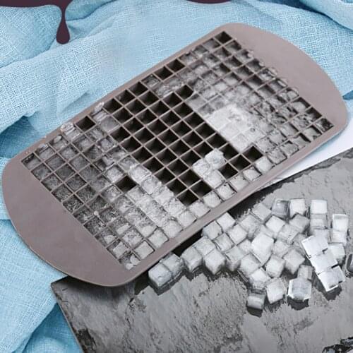 Ice Cube Tray 160 Grids Silicone Ice Cube Maker Reusable Square Shape Ice Cube Mold Food Grade Durable Ice Cube Mould Ice Tools