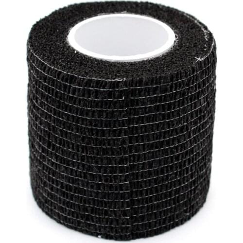 Hot Sale! 1pcs Disposable Self Adherent Cohesive Tattoo Grip Cover Wrap Bandages (Random Color)