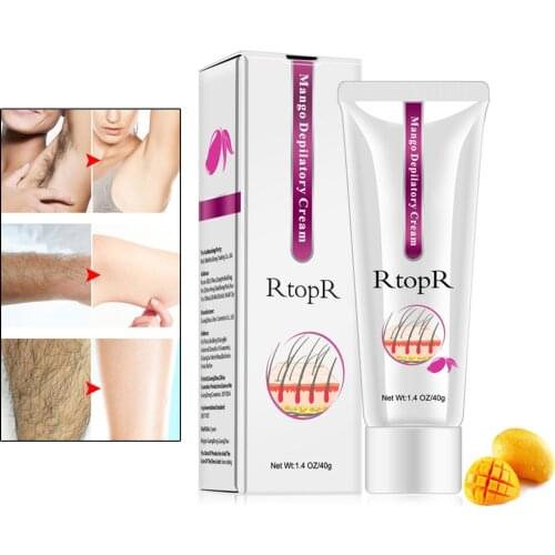 40g Natural Depilatory Cream Painless Hand Leg Underarm Bikini Private Areas Body Permanent Hair Removal Cream