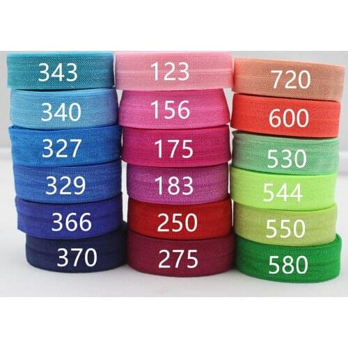 1683-5 ,16mm solid elasticity ribbon, 10 yards headwear Rubber band, DIY handmade headdress clothing accessories material