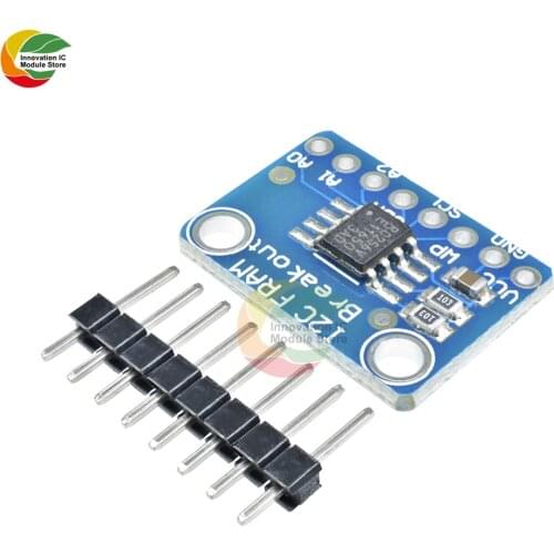 2.7V 5.5V MB85RC256V Memory IC 32KB Development Tools I2C Non-Volatile FRAM Breakout Board Module For Sensor Portable Device