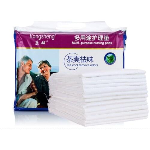 Multi Purpose Nursing Pads Adult Disposable Changing Urine Pad Large Size L 60x90cm Dry and Not Stuffy, 15PCS Pack