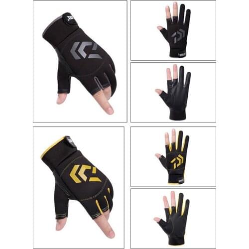 Fishing Gloves Tool for Men Anti-slip Outdoor Fishing Gloves Elasticity Glove