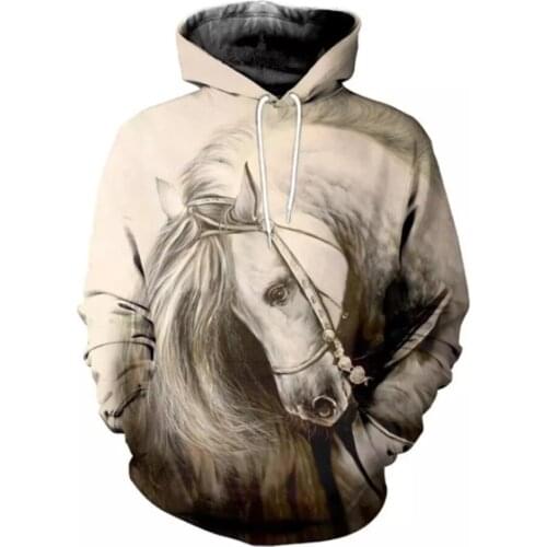 Love Horse 3D Printed Mens Hoodies Harajuku Streetwear autumn Hooded Sweatshirt Unisex Casual Jacket Tracksuits TD9921548