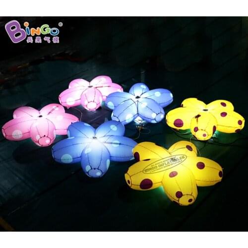 Customized 1.5 Meters Inflatable Flower With Lighting For Event Decoration / Wedding Flower Balloons - BG-Z0343