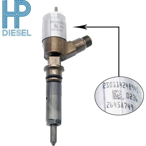 Brand New Fuel injector 2645A749 for CAT Perkins C6.6 engine, common rail injector 320-0690/2645A749 for Caterpillar excavator