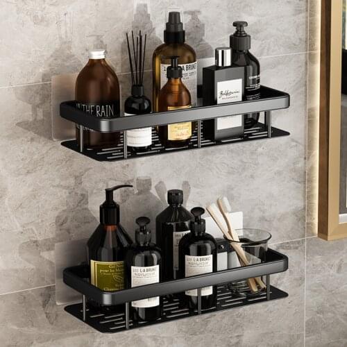 Bathroom Shelves No Drill Corner Shelf Cosmetic Shelves Shower Storage Rack Toilet Organizer Bathroom Accessories