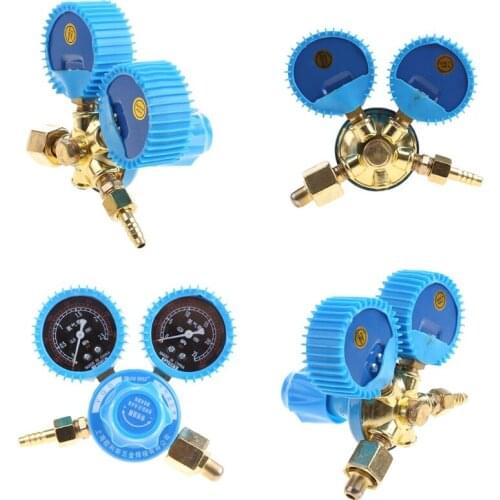 Industrial Nitrogen Pressure Gauge Welding Regulator Gauge Dual Nitrogen Pressure Reducer