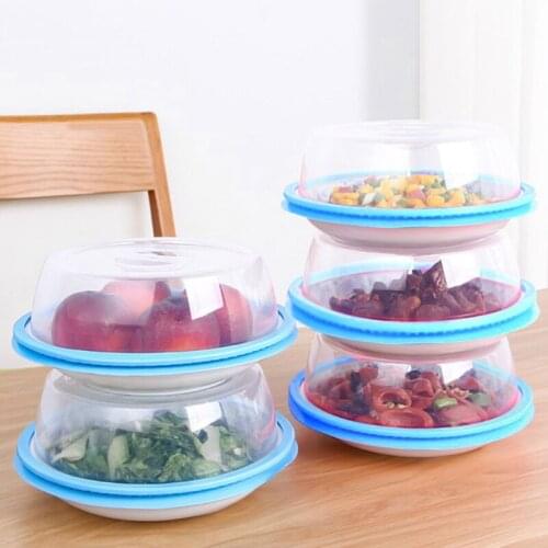 Transparent Silica Gel Can Be Superimposed With Fresh-keeping Cover, Heat Preservation And Dust-proof Cover