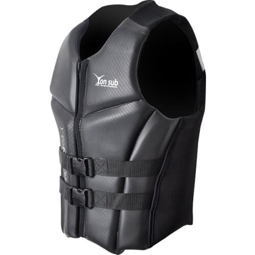 Life jacket/Vest Smooth Skin Neoprene Professional Buoyancy Personal Flotation Device for Surfing Swimming Water Skiing Boating