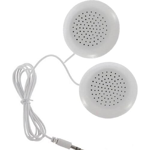 1Set 3.5 mm Plug Universal Mini Neck Pillow Speaker MP3 Player IPod Music For IPhone Pillow Box Sound Speaker MP4 Accessori M4G6