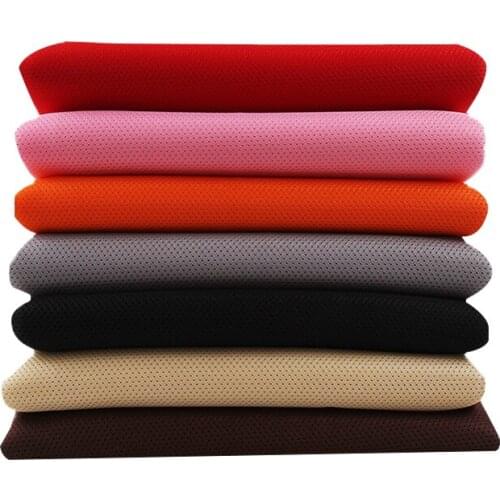 100% Polyester Breathable 3D Thickened Elastic Eye-bird Mesh Fabric for Car Seat Covers Per Meter