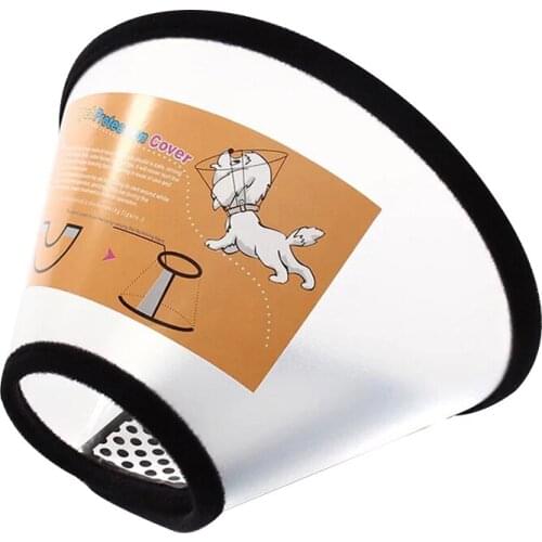 Pet Protective Collar Dog Neck Cone Recovery Cone Collar For Anti-Bite Lick Surgery Or Wound Healing Cat Dogs Medical Circle