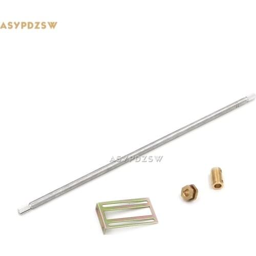 10PCS Aluminum 260mm Volume potentiometer extension rod Audio connecting rod Extension shaft