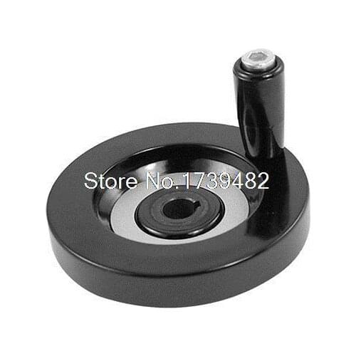 10 x 80mm Back Ripple Hand Wheel w Revolving Handle