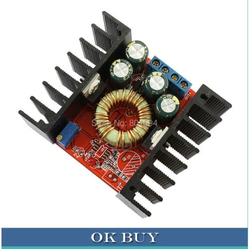 20 Pcs/Lot DC/DC 10A 100W Adjustable Buck Voltage Converter 7-32V 12V 24V to 0.8-28V 5V Step Down Power Supply Module